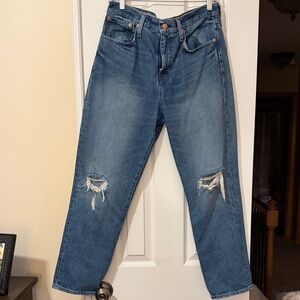 J.crew slouchy boyfriend Jeans size 27